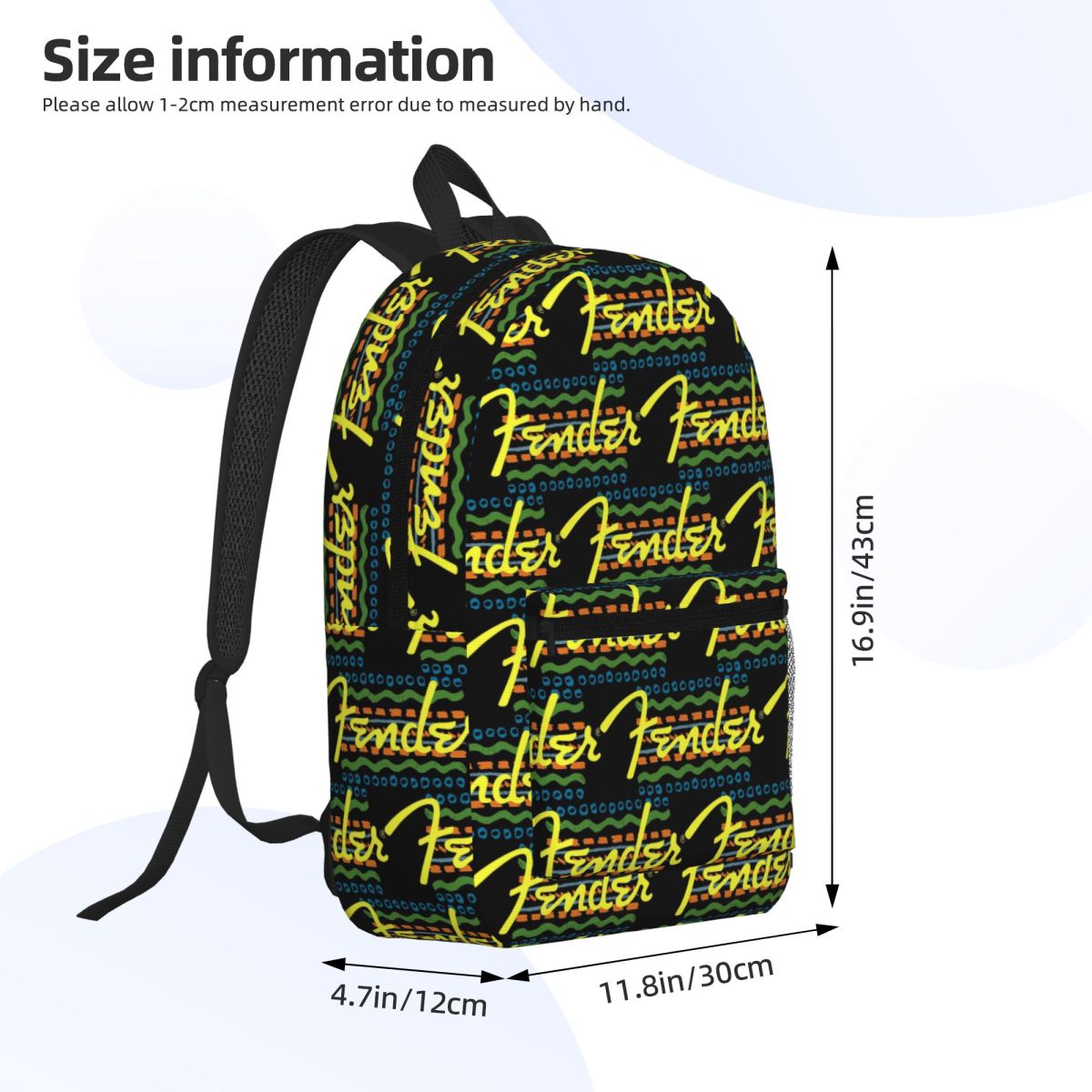 90s Music Company Fender Guita - Women Bags Company recension och pris