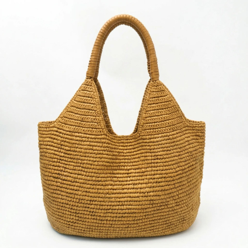 Raffia Woven Straw Shoulder Ba - Women'S Raffia Bags recension och pris