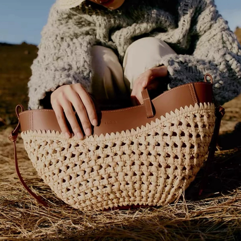2026 Summer Hollow-out Raffia  - Women'S Raffia Bags recension och pris