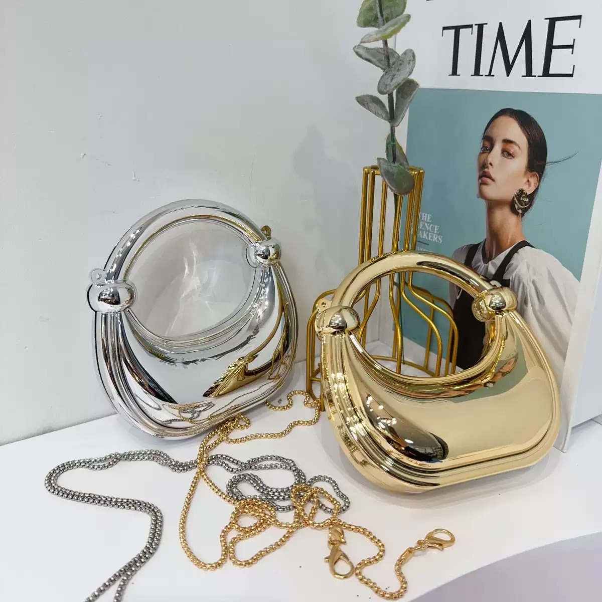 Mini Golden Evening Bag Purses - Women Bags On Sale recension och pris